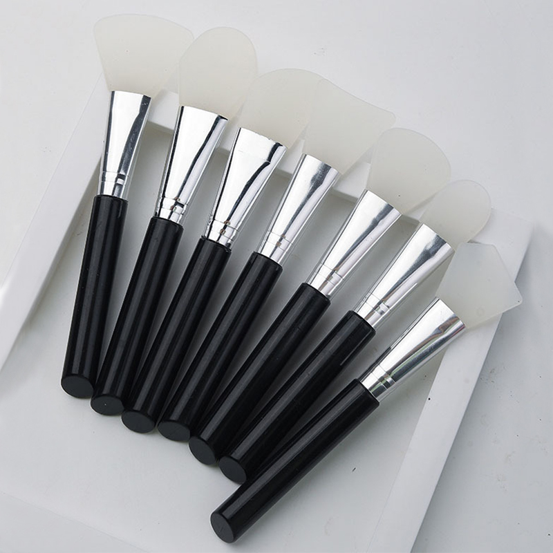 Huda Beauty Makeup Brush Set - 7 قطع فرشاة قناع الوجه السيليكونية