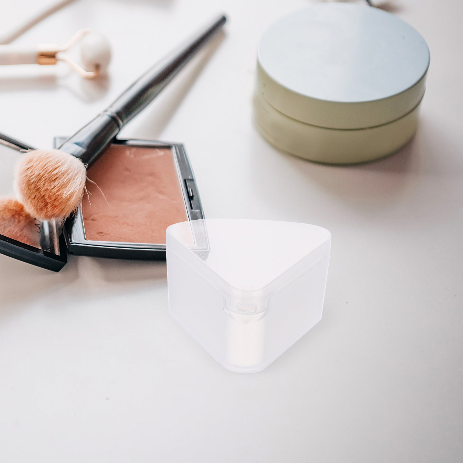 Beauty Makeup Organizer - 6 قطع حافظة إسفنج مكياج مثلثة