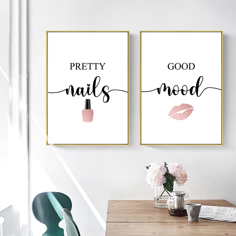 Makeup Is Beauty Quotes - الشمال الوردي النساء أحمر الشفاه مسمار