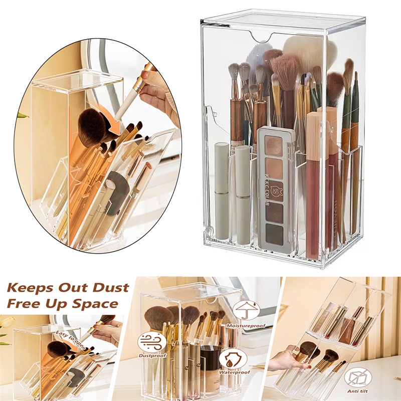 Beauty Makeup Organizer - منظم حامل فرش المكياج، منظم أدوات