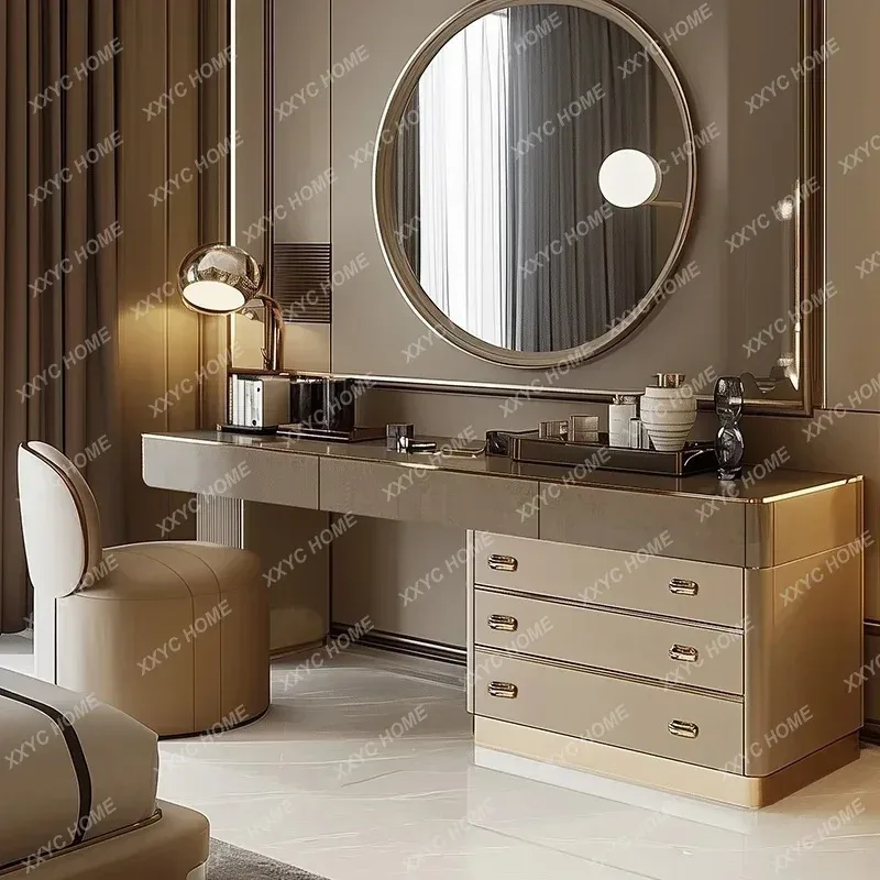 طاولة زينة خشبية كاملة بتصميم  - مراجعة Beauty Makeup Vanity Set وسعره