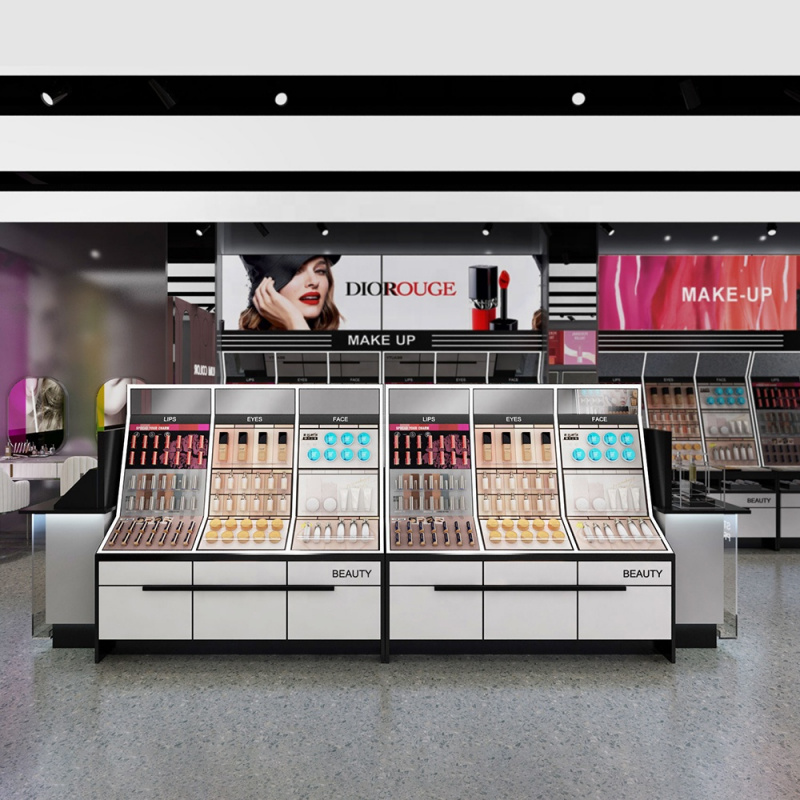 Custom.Makeup Store طاولة عداد - مراجعة Beauty Makeup Store وسعره