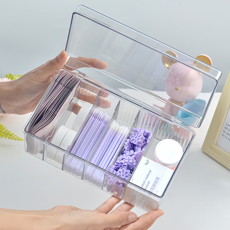 رف عرض منظم تجميل الرموش الشفا - مراجعة Beauty Makeup Organizer وسعره