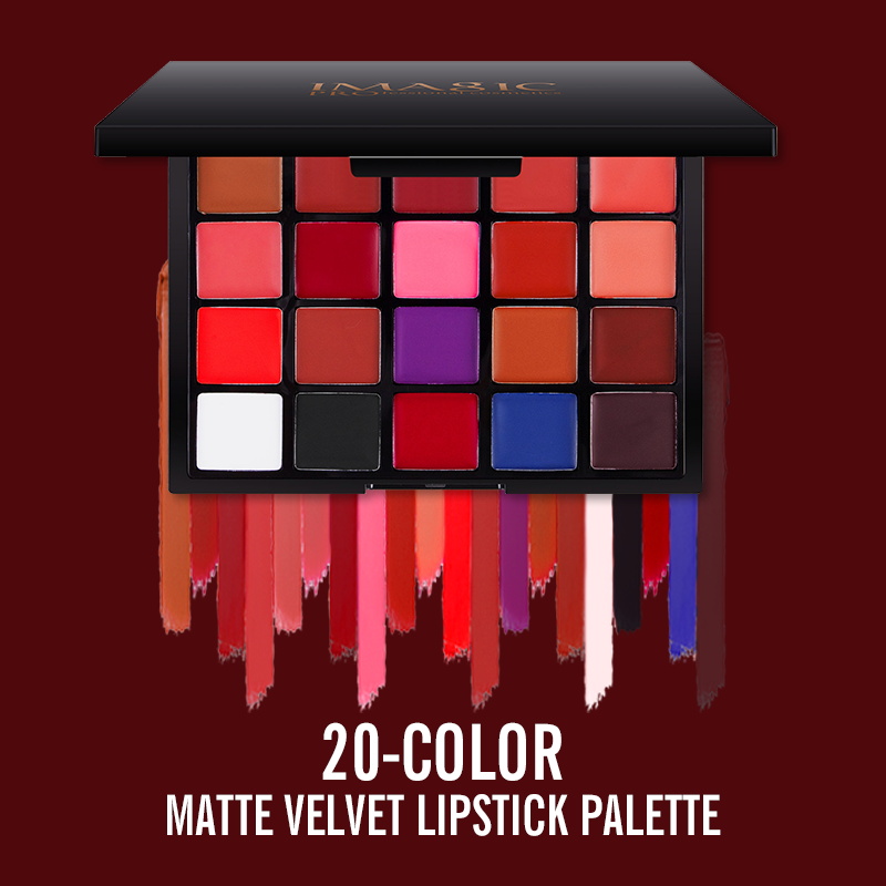 أحمر شفاه مخملي غير لامع من Im - مراجعة Beauty Makeup Palette وسعره