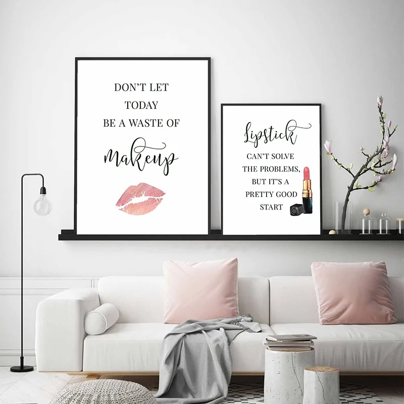 ماكياج يقتبس ملصق رمش الحواجب  - مراجعة Makeup Is Beauty Quotes وسعره