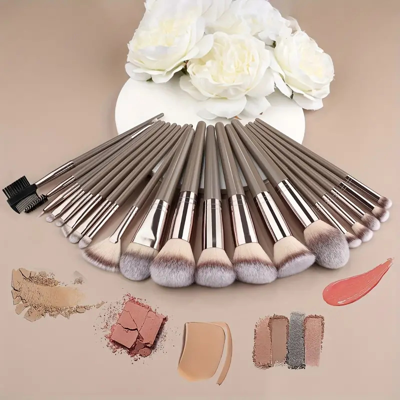 مجموعة فرش مكياج 10-20 قطعة: ف - مراجعة Huda Beauty Makeup Brush Set وسعره