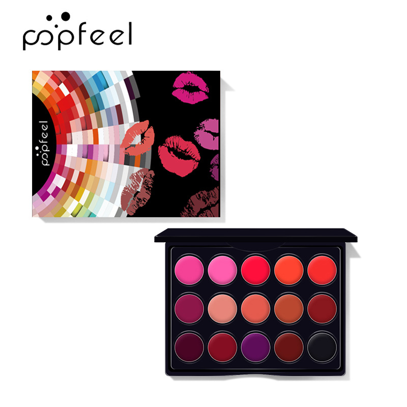 15 لون ملمع شفاه صغير طقم مكيا - مراجعة Beauty Makeup Palette وسعره