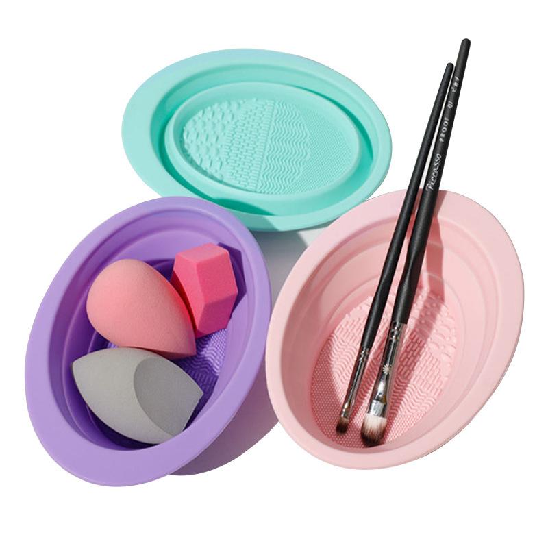 منظف فرشاة مكياج من السيليكون  - مراجعة Beauty Makeup Organizer وسعره