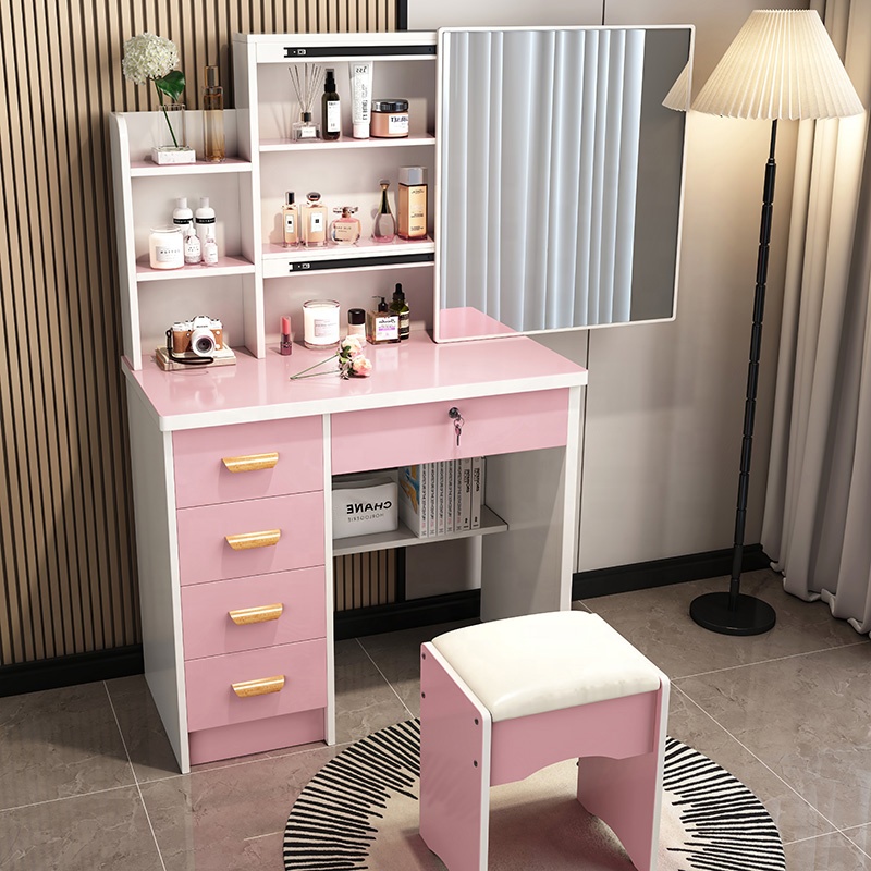طاولة زينة نسائية بتصميم نوردي - مراجعة Beauty Makeup Vanity Set وسعره