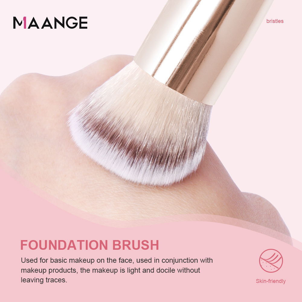 MAANGE هدية صندوق 4 قطع مجموعة - مراجعة Huda Beauty Makeup Brush Set وسعره