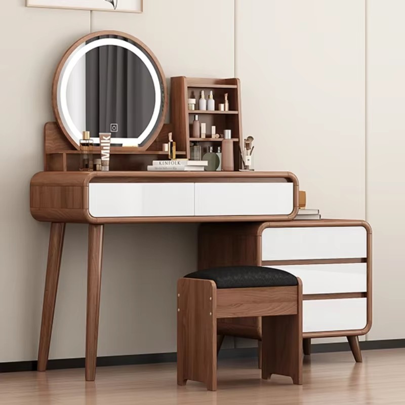 طاولة تجميل فاخرة على الطراز ا - مراجعة Beauty Makeup Vanity Set وسعره