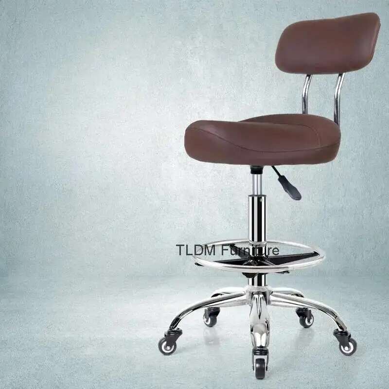 مسند الظهر رفع كرسي دوار بكرة  - مراجعة Beauty Makeup Chair وسعره