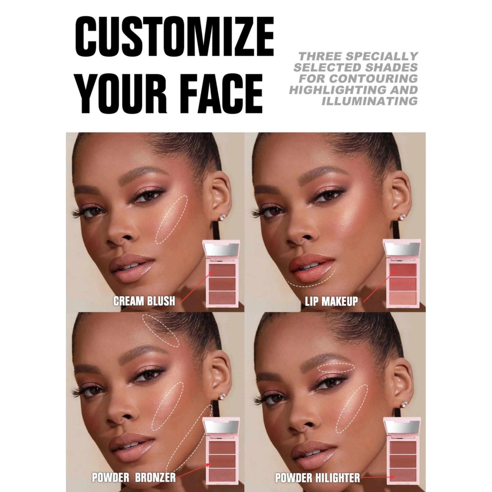 لوحة أحمر خدود بثلاثة ألوان تد - مراجعة Beauty Makeup Palette وسعره