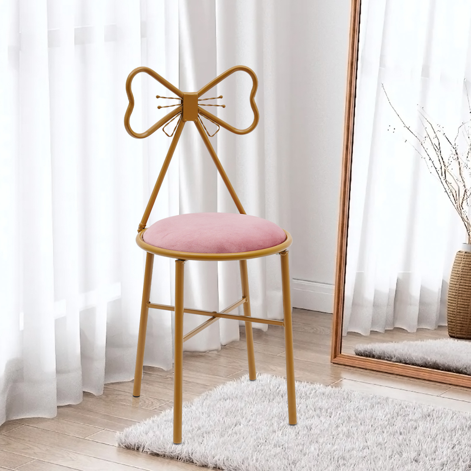 فراشة ربطة القوس فيونكة الغرور - مراجعة Beauty Makeup Chair وسعره