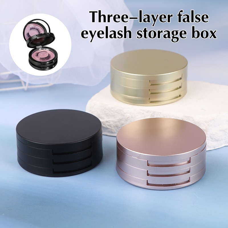 3-Layer جلدة المنظم مرآة حالة  - مراجعة Beauty Makeup Organizer وسعره