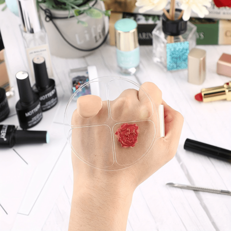 لوحة خلط ألوان أكريليك دائرية  - مراجعة Beauty Makeup Tools وسعره